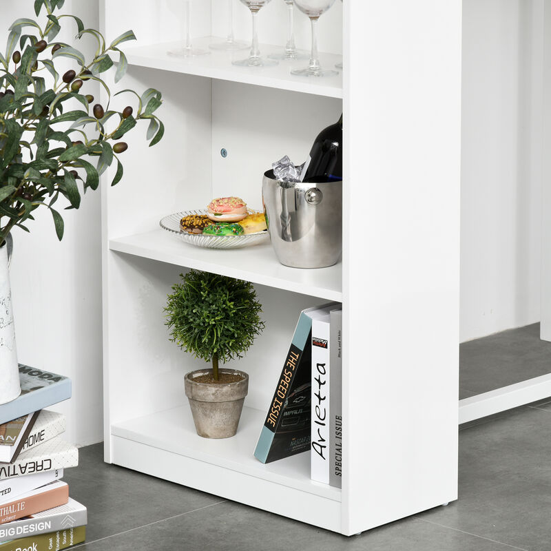 Hivvago Storage Bar Table for Kitchen, Dining, or Living Room image number 7