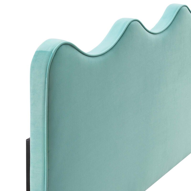 Athena Performance Velvet Twin Headboard image number 2