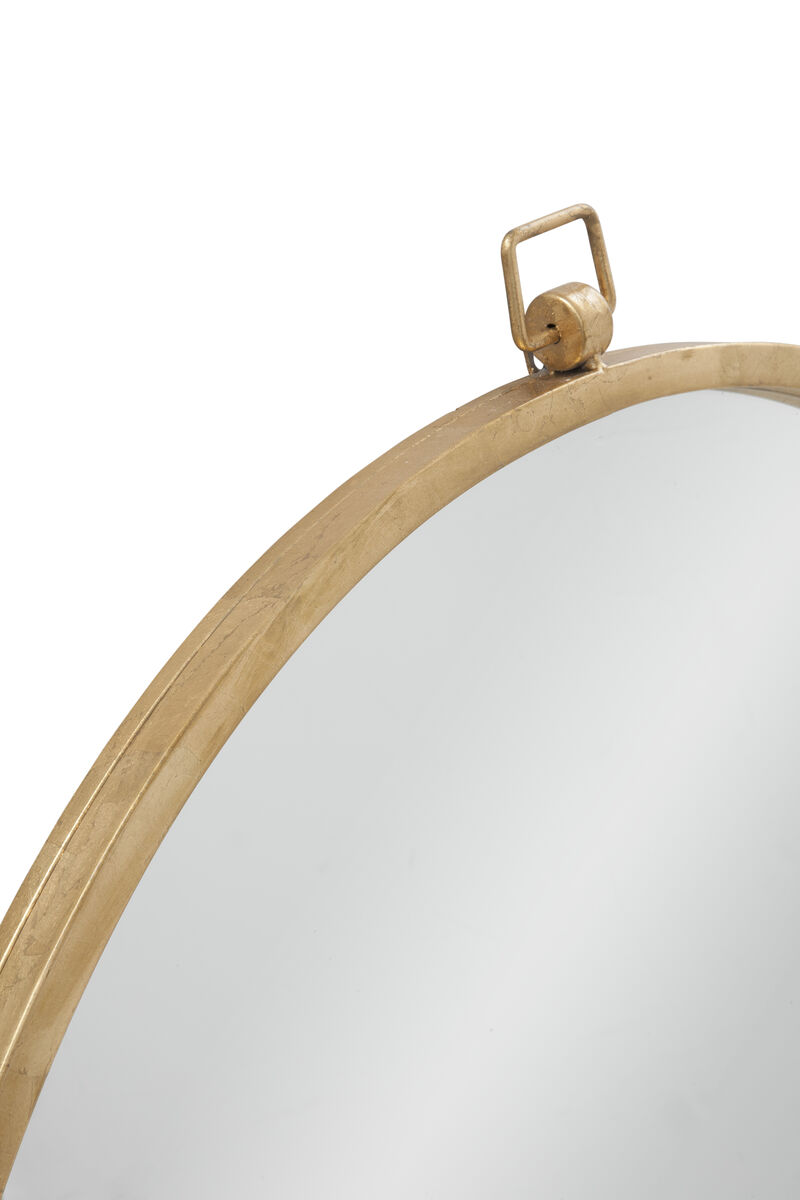 Logaan Wall Mirror-Gold Leaf image number 1