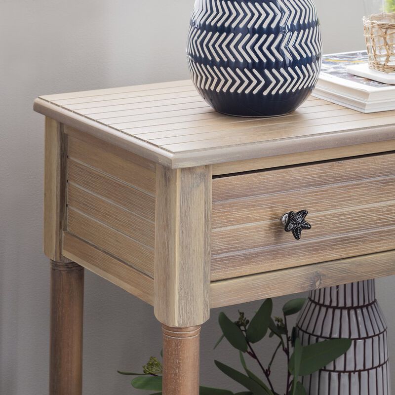 Linon Seaboard Accent Table Natural image number 4