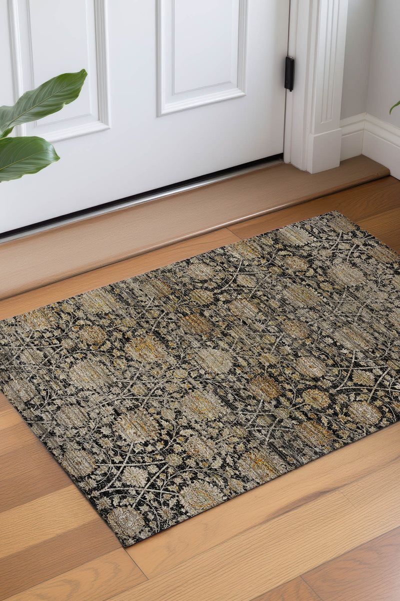 Aristo AR3 Black 9' x 12' Rug image number 2
