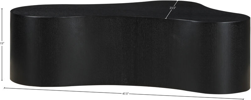 Meridian Furniture Zaire Black Coffee Table image number 5
