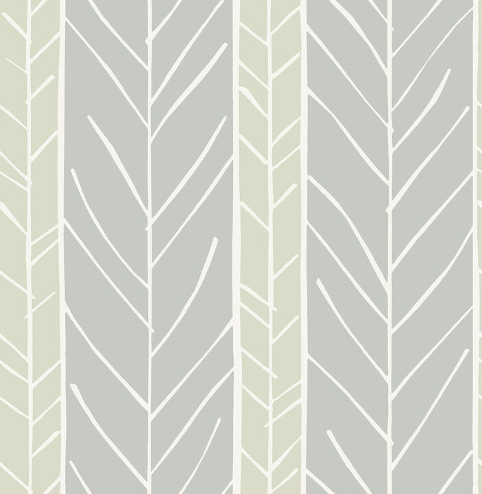 Lottie Grey Stripe Wallpaper