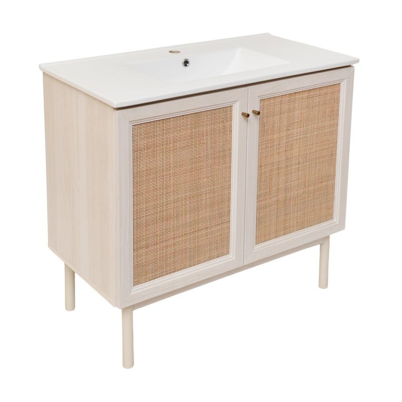 Classe 36" Freestanding Bathroom Vanity with Sink Top image number 7