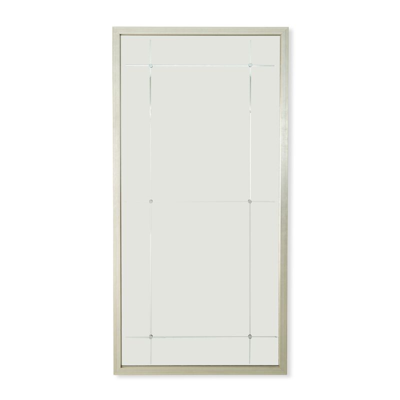 Beaumont Floor Mirror- Silver