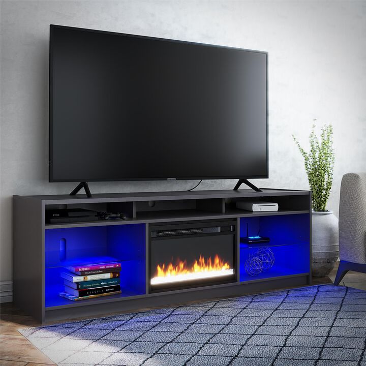 Luna Electric Fireplace TV Stand for TVs up to 65"