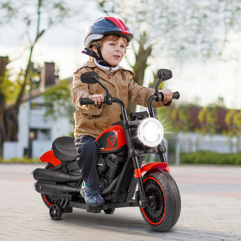 Electric Kids Motorcycle Ride On Toy image number 1