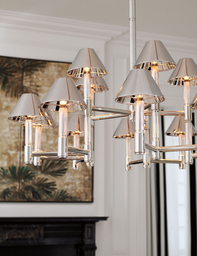 Barrett Med Knurled Chandelier