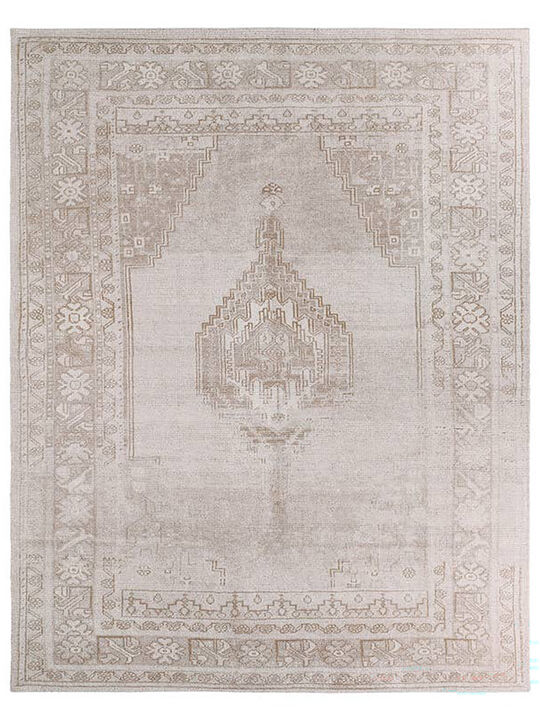 Theo Bown Tan/Taupe 7'9" x 9'9" Rug