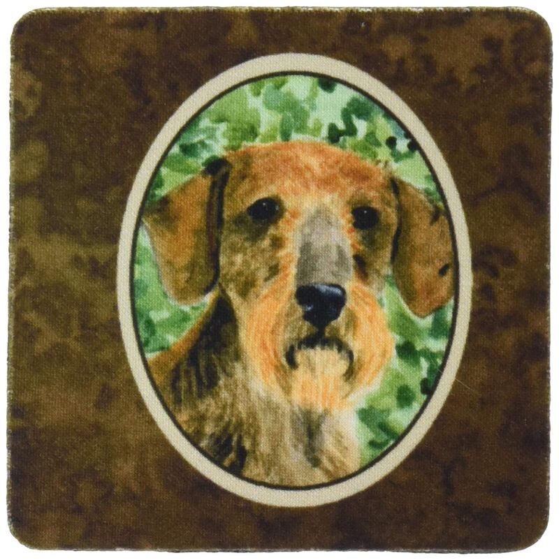 Caroline's Treasures SS8806FC Dachshund Foam Coasters (Set of 4), 3.5 H x 3.5 W, Multicolor image number 0