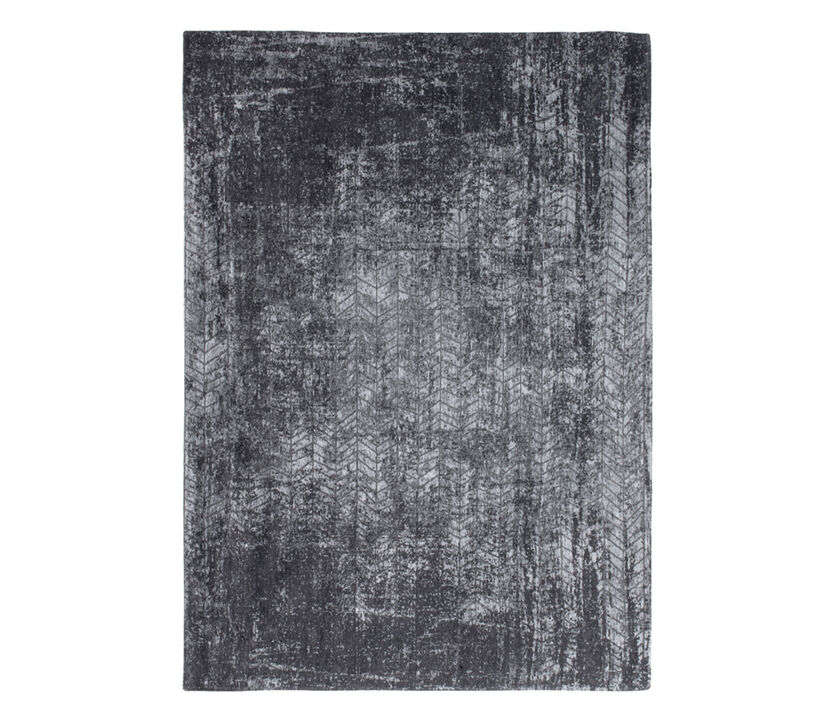 HomeRoots Chevron Non Skid Area Rug