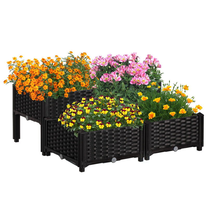 Raised Garden Bed Screwless Planter Bed
