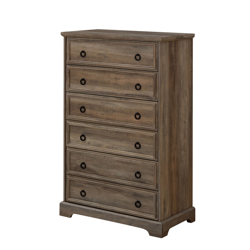 Streamdale 6-Drawer Dresser for Bedroom, Closet & Living Room Storage image number 8