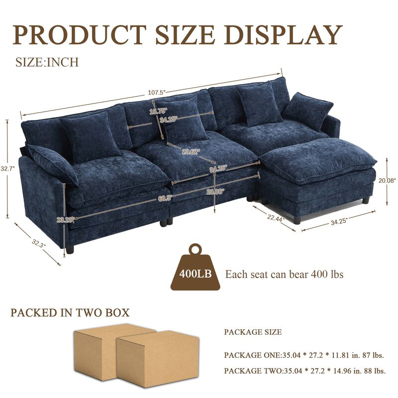 Ruxcis Modern Sofa image number 9