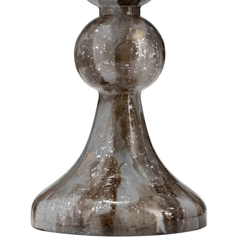 Bubbly Glass Candle Holder image number 3