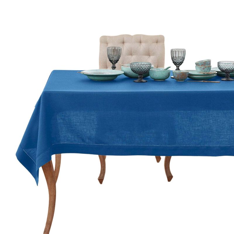 Linen Tablecloth - Classic Hemstitch