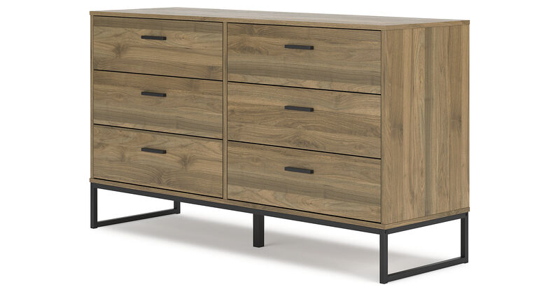Deanlow 6 Drawer Dresser image number 2