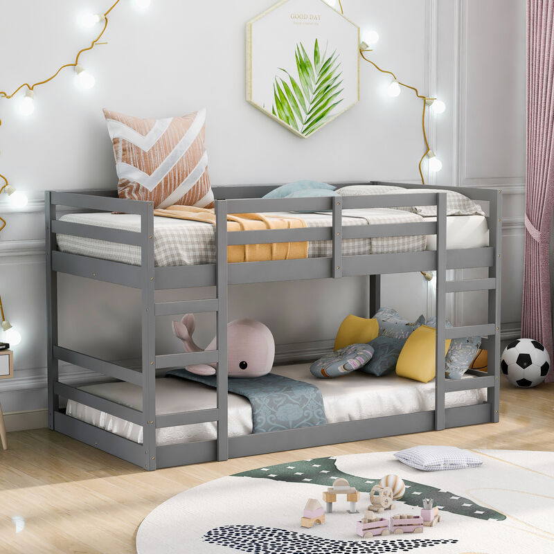 Whisen Bunk Bed with Ladder