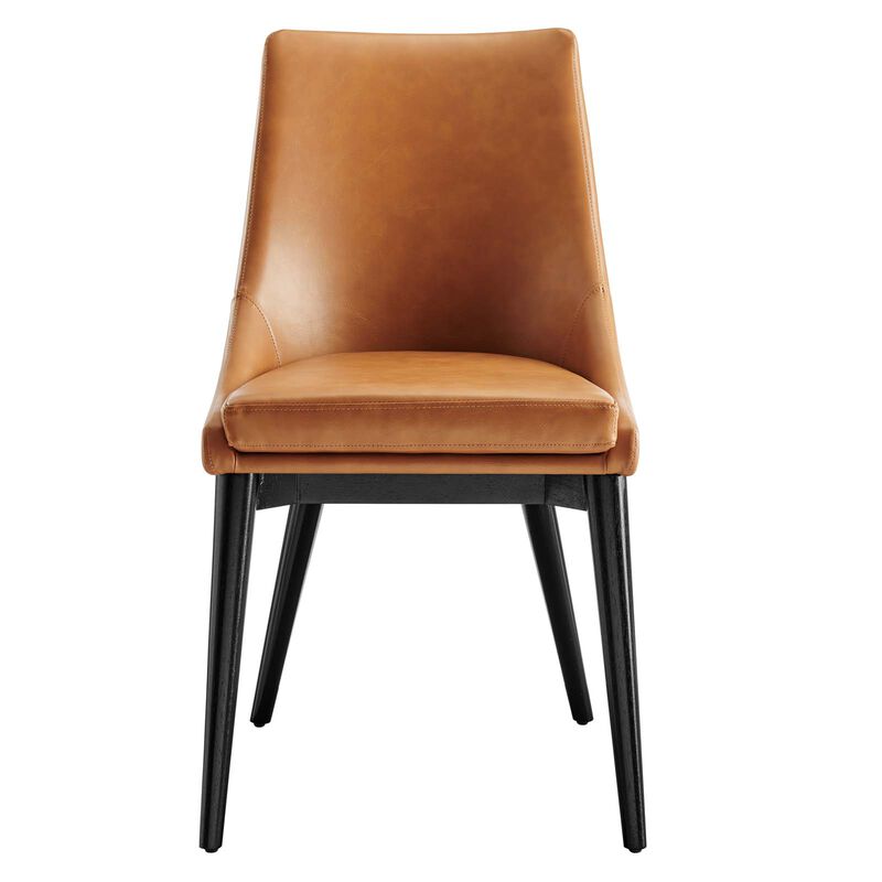 Viscount Vegan Leather Dining Chair image number 0