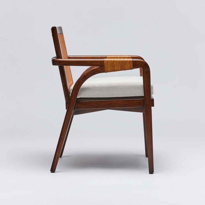 Delray Arm Chair - Chestnut