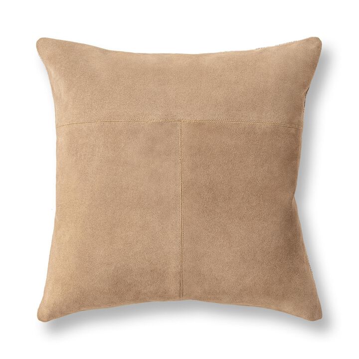 Clemson Suede Biscotti Pillow