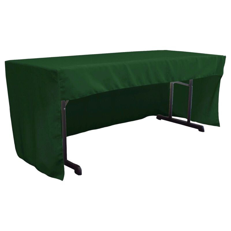Polyester Poplin Open Back Tablecloth 72x30x30 Inch for Display Tables image number 0