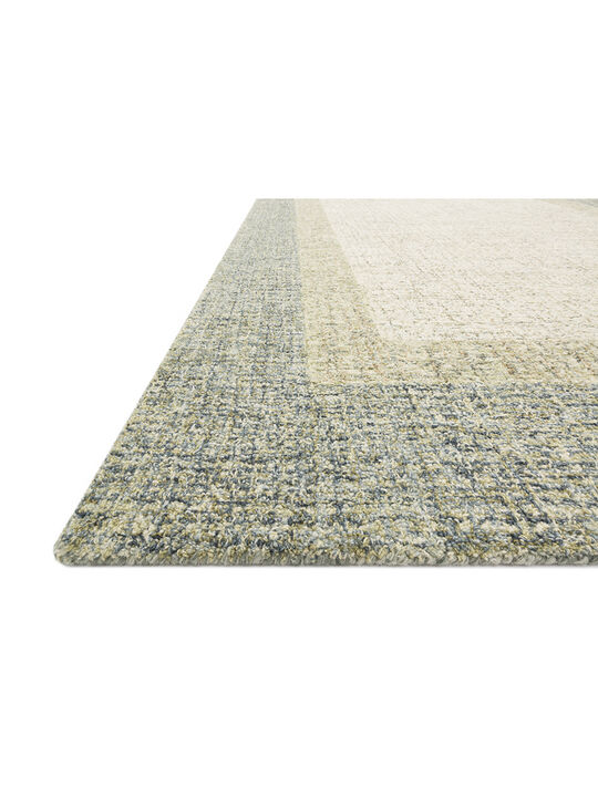 Rosina ROI01 Olive 3'6" x 5'6" Rug