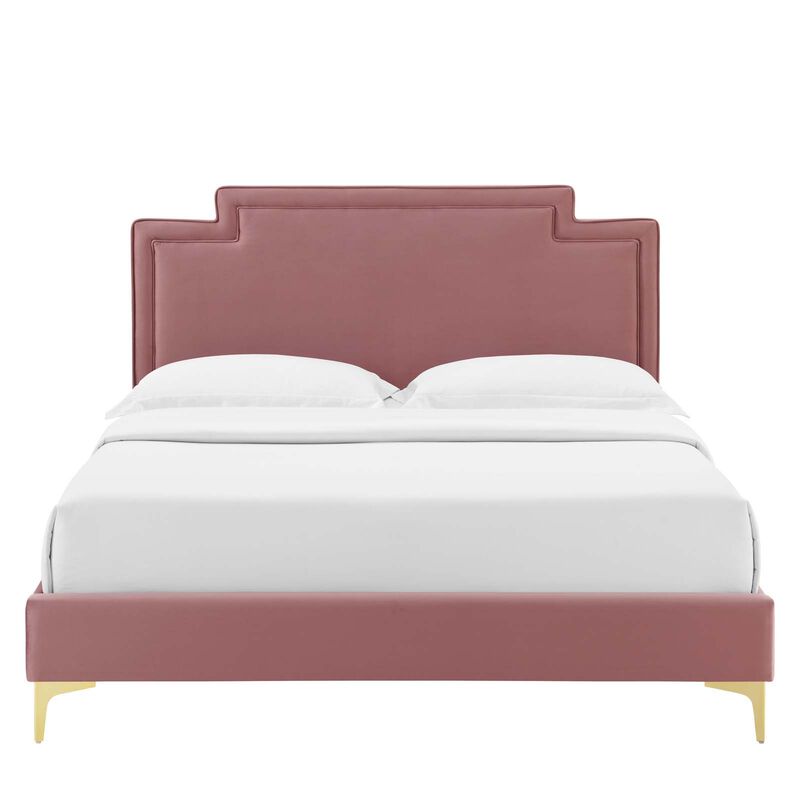 Modway - Liva Performance Velvet King Bed image number 4
