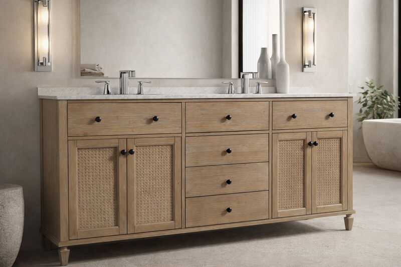 Annie 72" Bathroom Vanity Weathered Fir image number 3
