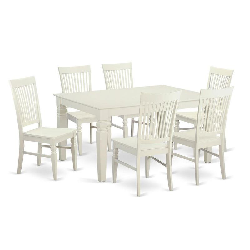 7 Pc Dining room set-Dining Table and 6 Dining Chairs