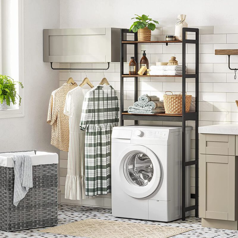 3-Tier Over-The-Toilet Storage Organizer &ndash; Space-Saving Bathroom Soluti