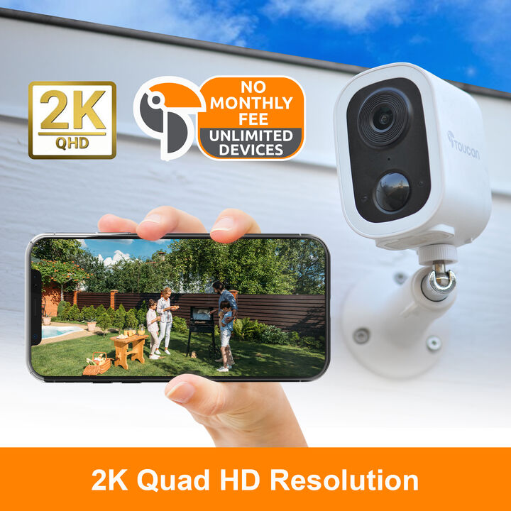 Toucan Wireless Security Camera S4 2 pack