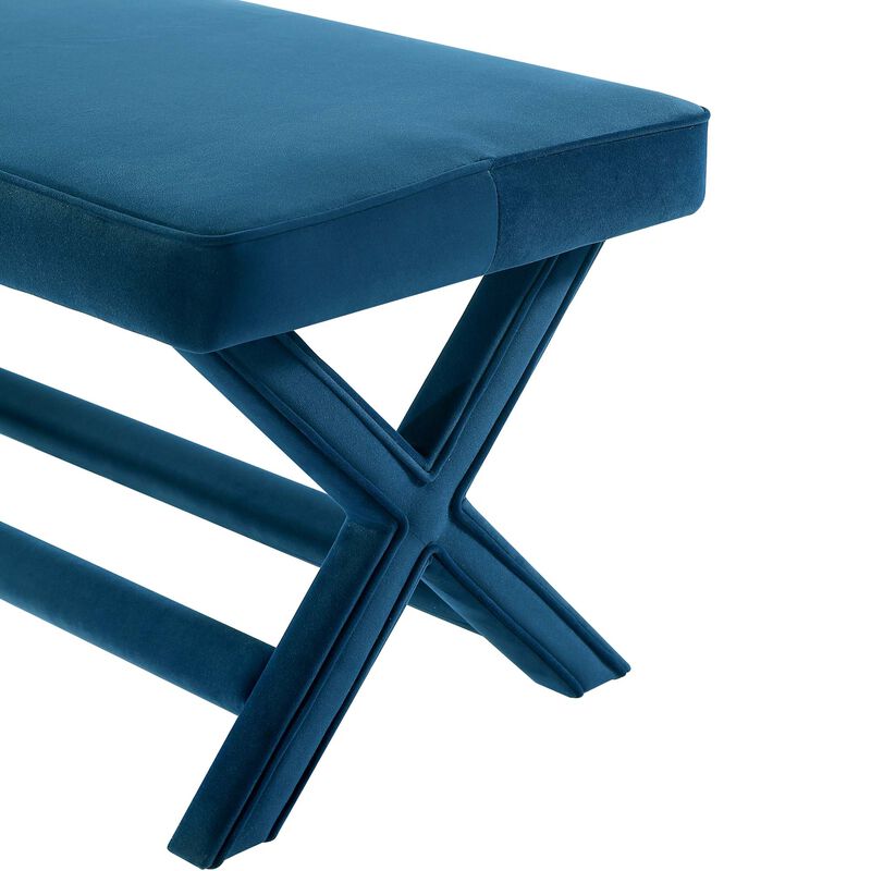 Abigail Blue Double Bench