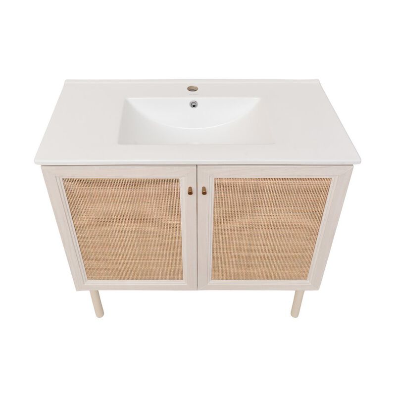 Classe 36" Freestanding Bathroom Vanity with Sink Top image number 9