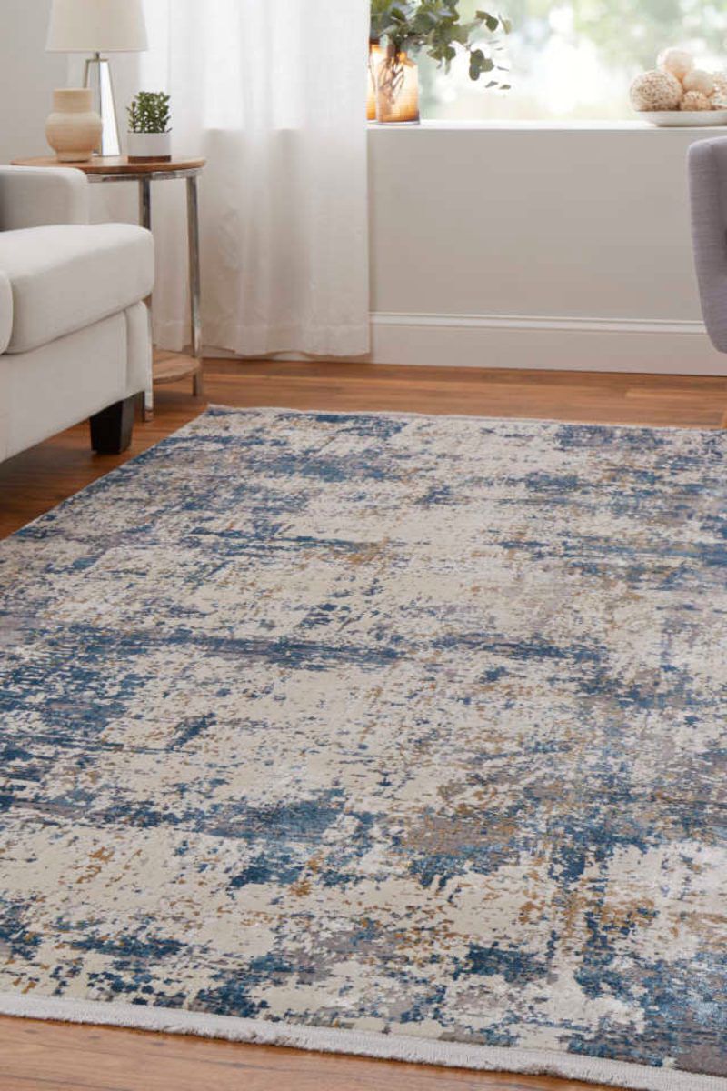Cadiz 3891F Blue/Ivory 9'9" x 13'2" Rug image number 2