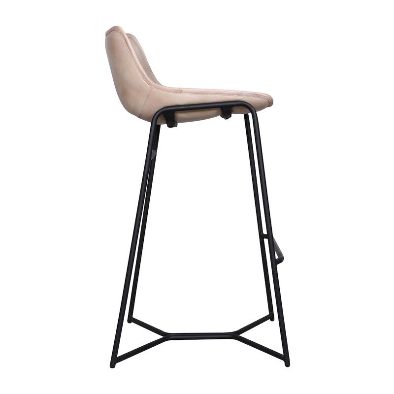 World Interiors Brisbane Stanley Bar Chair in Antique Ivory