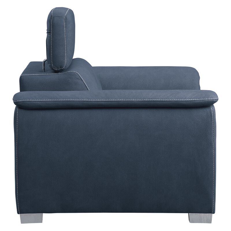 Ferriday Chair with Pull Out Ottoman