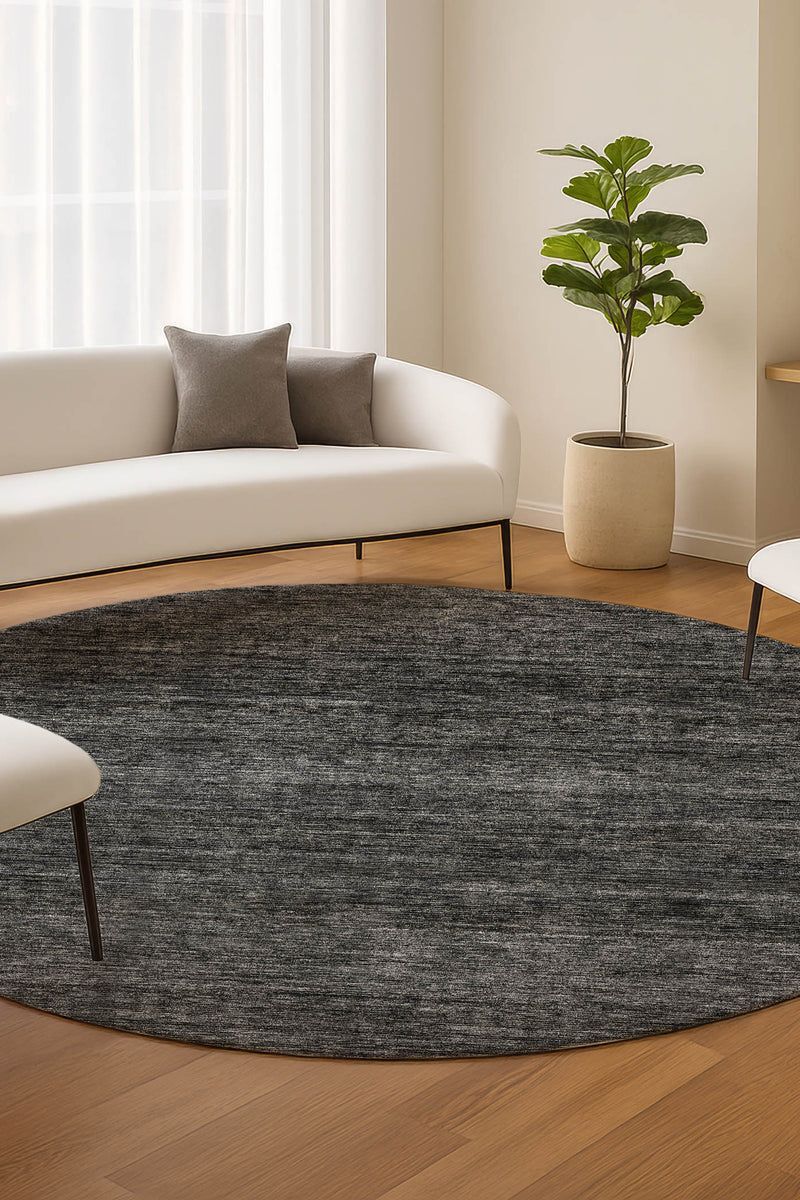 Soft Essentials SE1 Charcoal 9' x 12' Rug image number 3