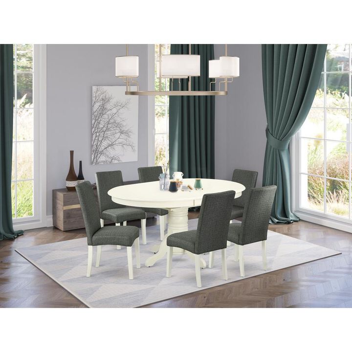 Dining Room Set Linen White