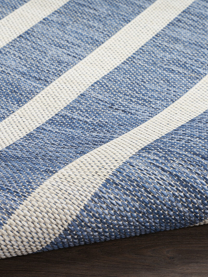 Positano POS03 Navy/Ivory 5' x 7' Rug image number 6