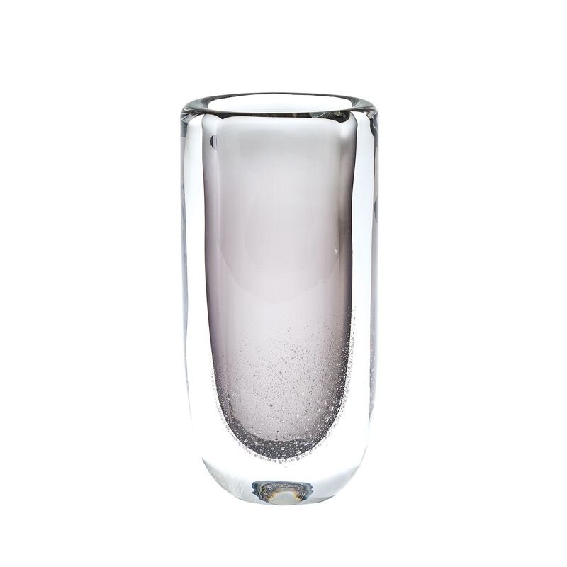 Micro Bubble Vase-Large Grey