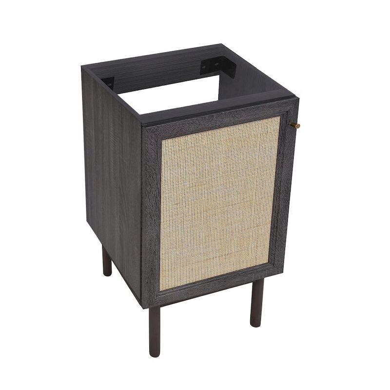 Classe 18" Bathroom Vanity in Black Cabinet Only image number 2