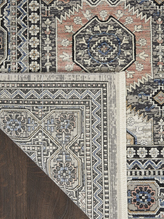 Starry Nights STN09 Gray/Navy 5'3" x 7'3" Rug