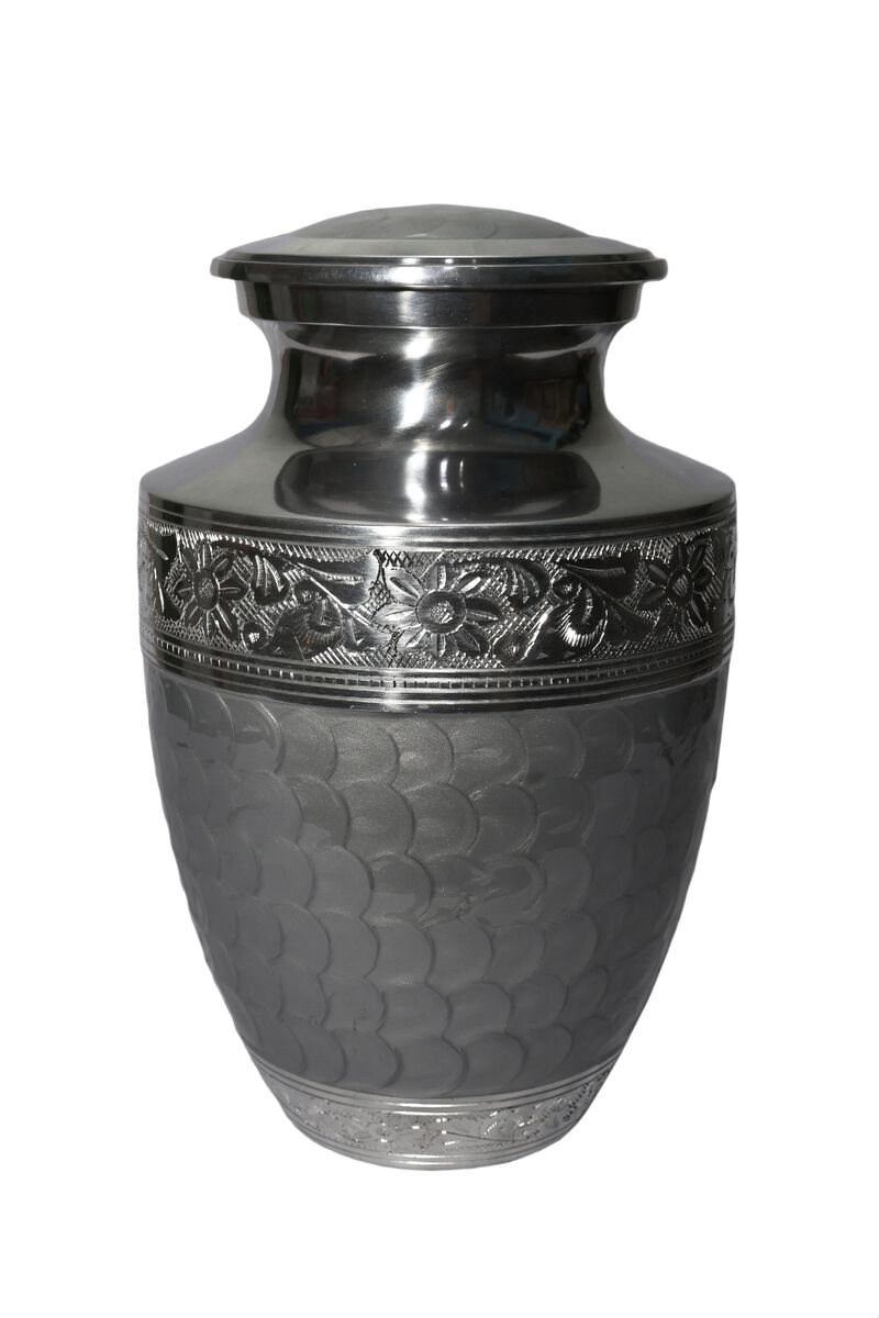 Engraved Memorial Urn with Textured image number 0