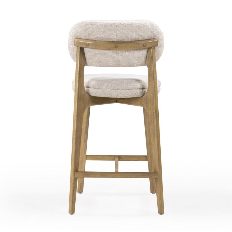 Tov Furniture Carnation Cream Performance Fabric Counter Stool image number 4