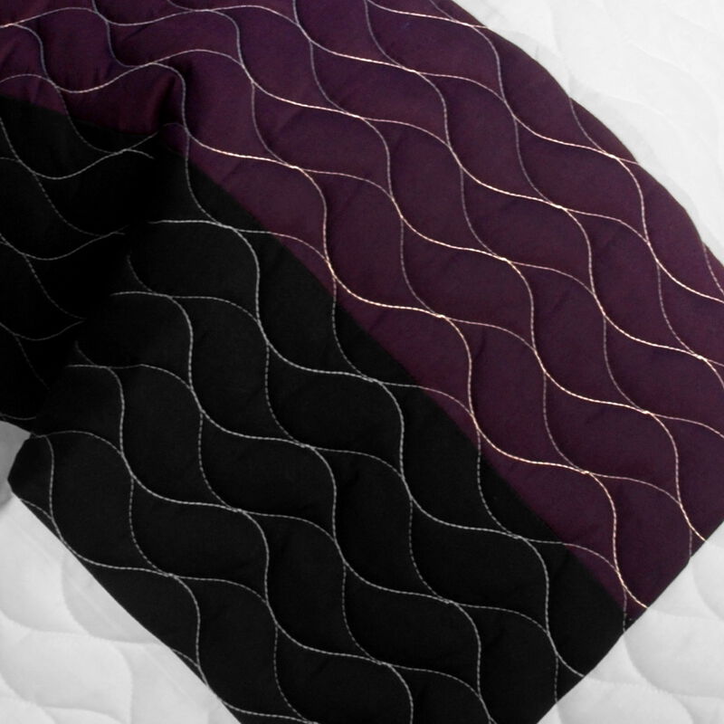 Eternal Promiss Quilted Patchwork Quilt Set 3PC Queen Size Cozy Bedding image number 2