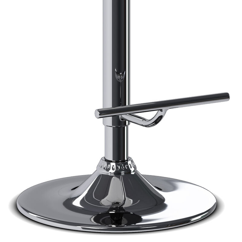 Marana Bentwood Adjustable Swivel Bar Stool