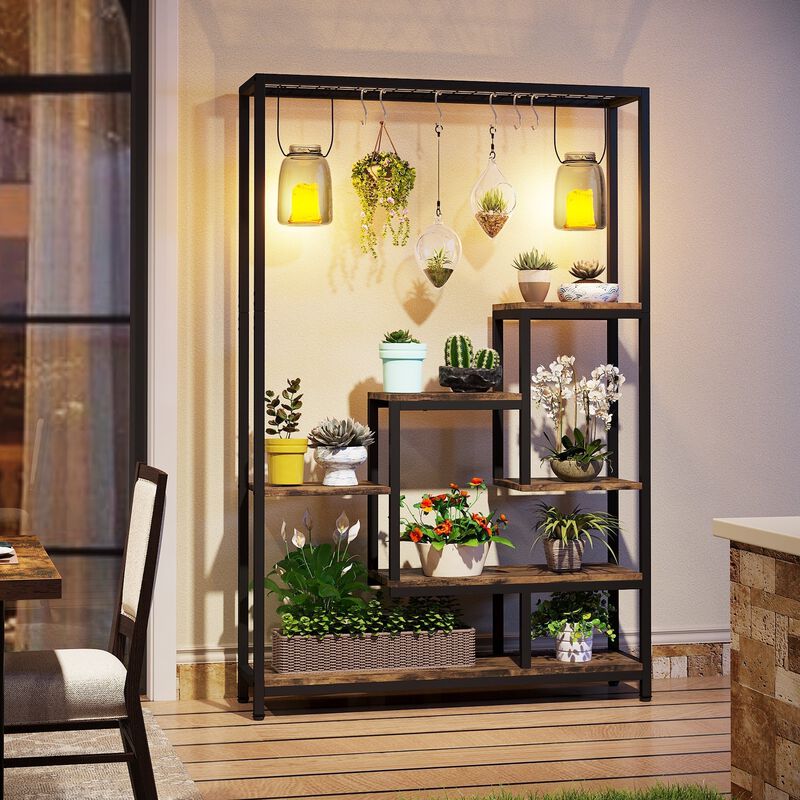 Tribesigns Plant Stand Large Flower Bonsai Shelf image number 4