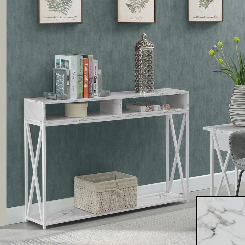 Convenience Concepts Tucson Deluxe Console Table with Shelf, R4-0545