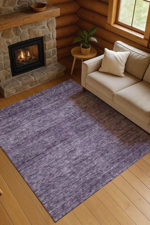 Soft Essentials SE1 Plum 9' x 12' Rug
